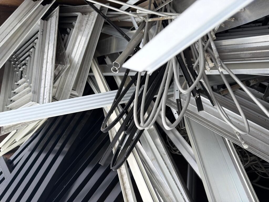 Stacked steel and metal profiles for builders sourcing reliable construction materials from a trusted steel supply partner